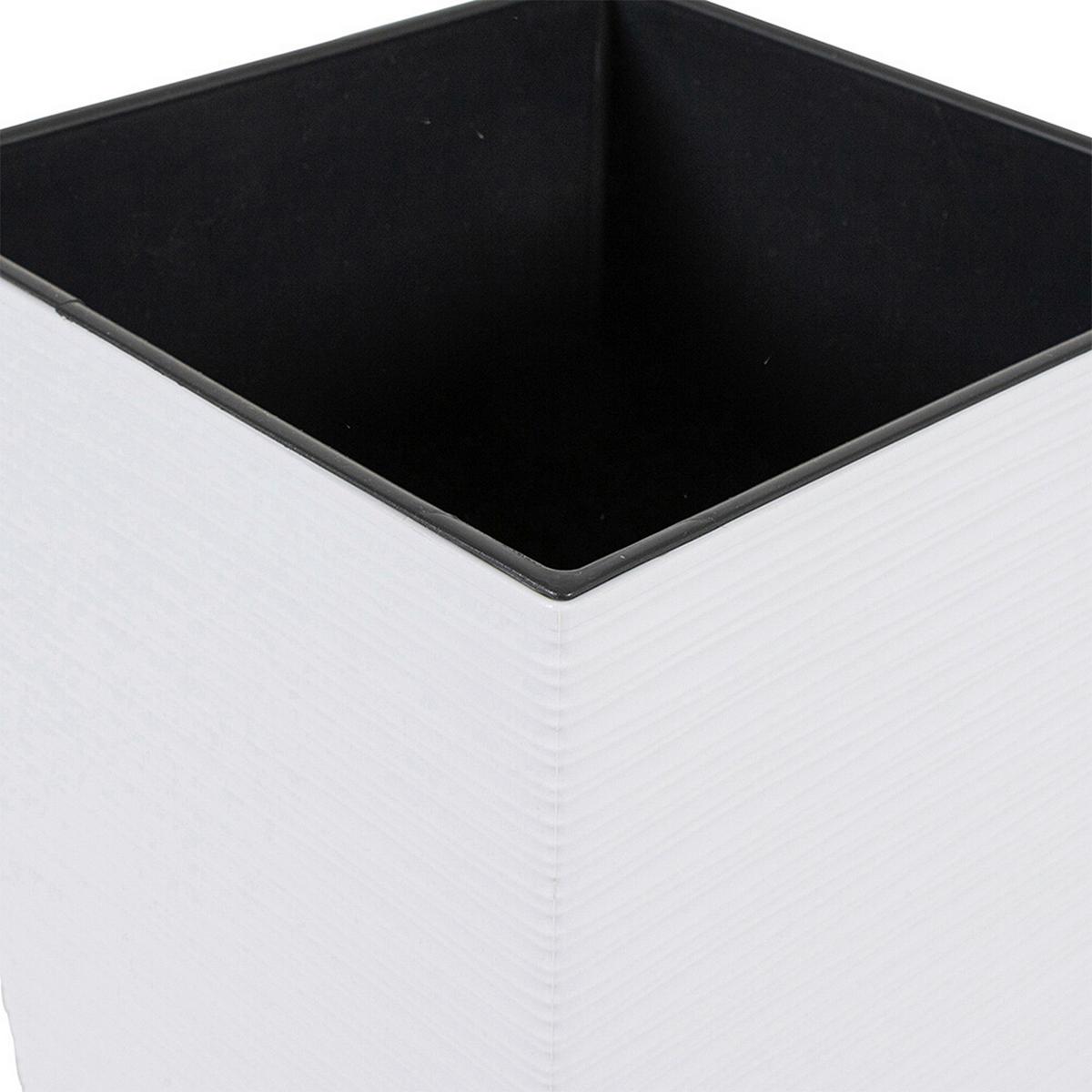 Pflanzentopf Biron Weiß - Weiß, Basics, Kunststoff (40/41,5/40cm) - Siena Garden