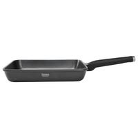 Grillpfanne Black Line in Schwarz ca. 28x28x5cm - Schwarz, KONVENTIONELL, Kunststoff/Metall (28/28/5cm) - Gourmesto