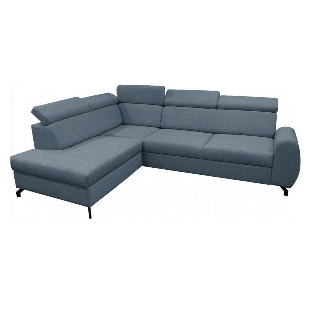 Kutna Garnitura Riva - zlatne boje, Moderno, tekstil/metal (195/78-99/260cm) - Modern Living