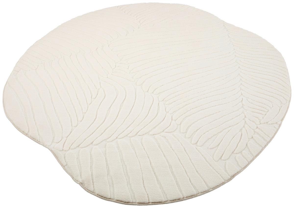 DYWAN TKANY ELLIPSE - beżowy, Design, tworzywo sztuczne (120/160cm) - Novel
