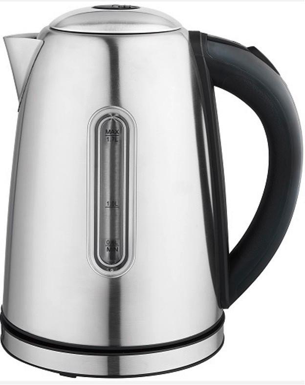 BOUILLOIRE WASSERKOCHER - Edelstahlfarben, Metall (15,5/26/22cm)