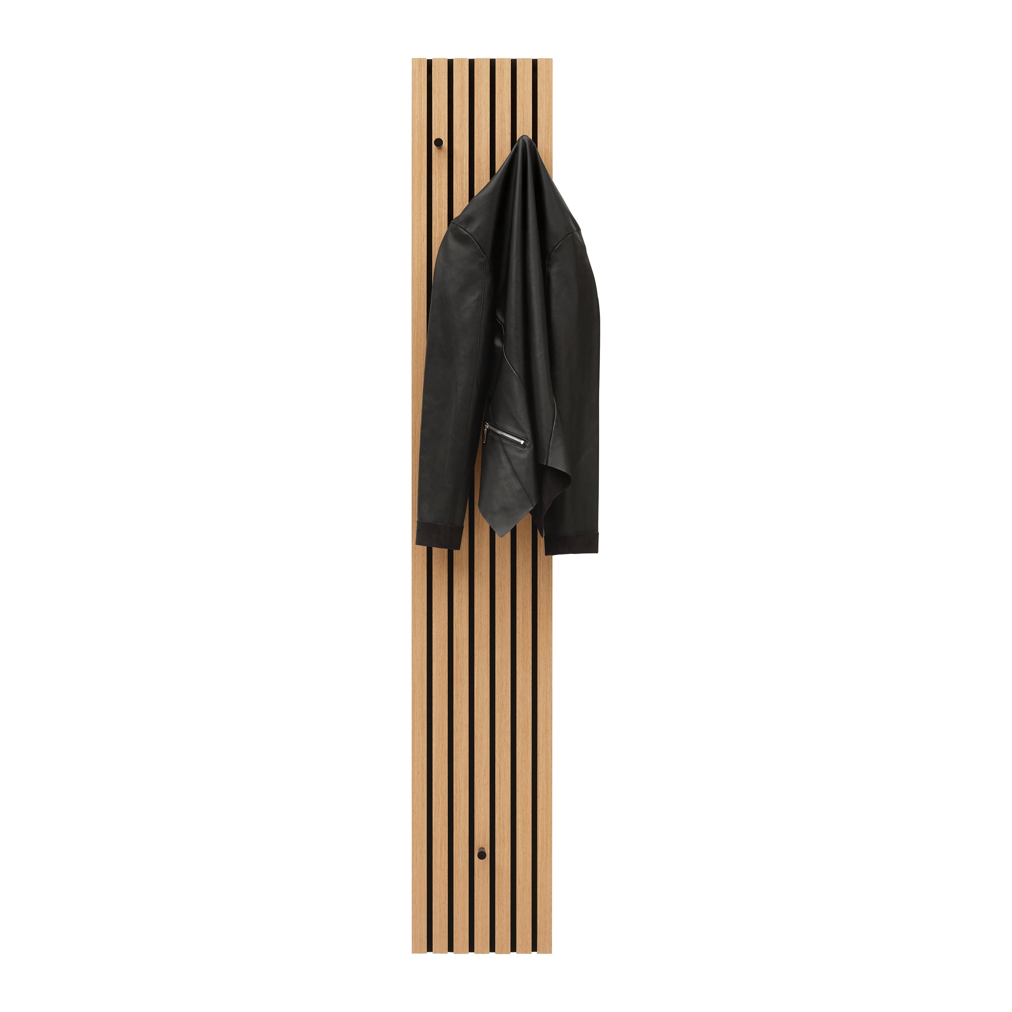 HALLPANEL GRACE -SB- - ekfärgad, Modern, metall/trämaterial (25/160/7,5cm) - Mömax