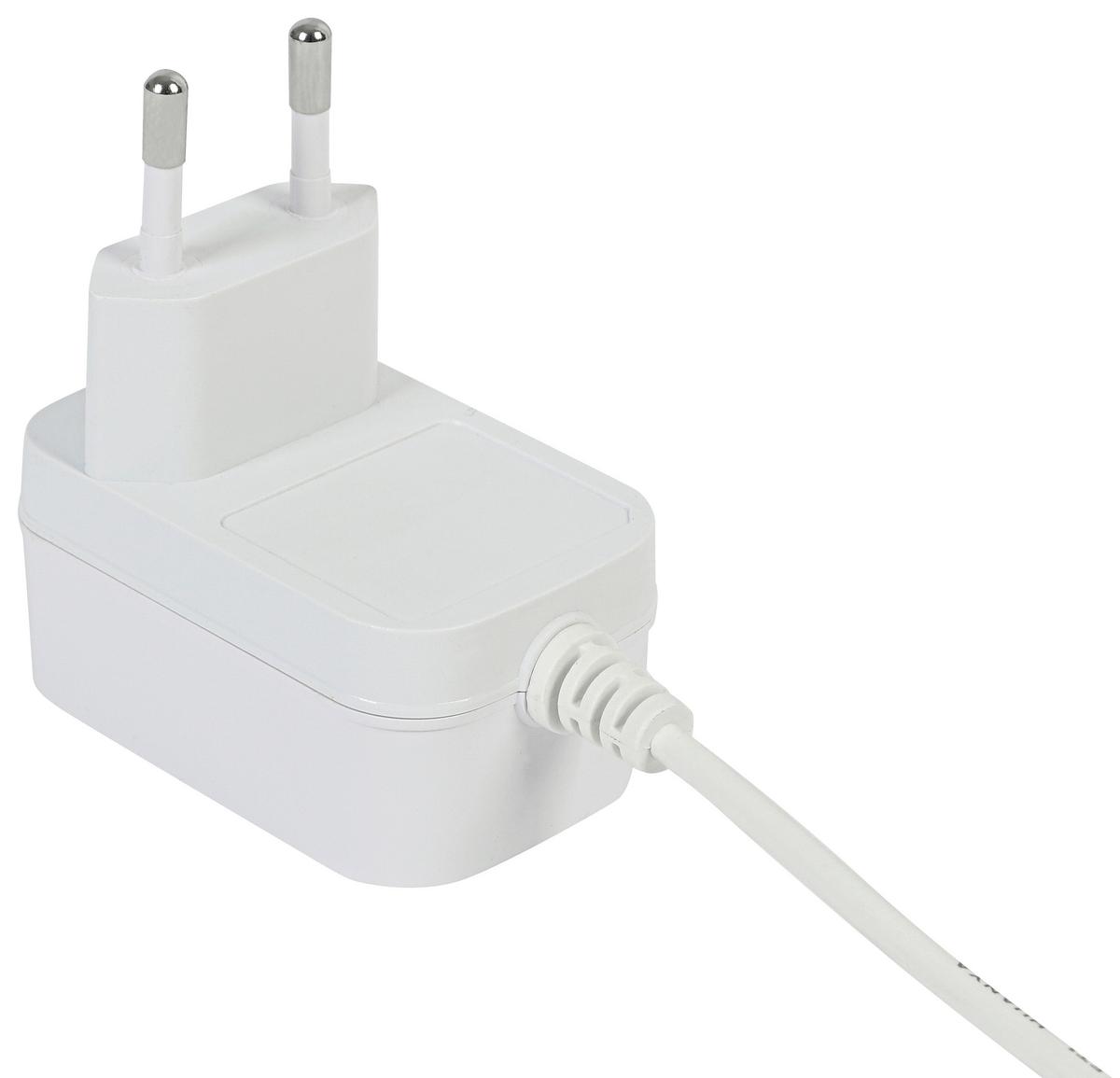 LED-Stehleuchte Alexander Weiß max. 24 Watt - Weiß, MODERN, Kunststoff/Metall (30/30/150cm) - Mömax