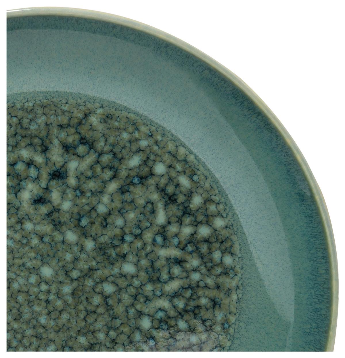 Kombinirani Servis Caldera Grün, 8-Delni - zelena/bela, Basics, keramika - Creatable