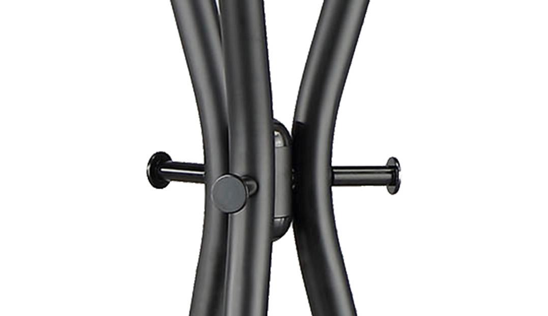 Kleiderständer Carl Schwarz - Schwarz, MODERN, Metall (52/170/52cm) - Mömax