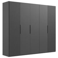DULAP USI ROTATIVE ANDORRA - grafit, Modern, material pe bază de lemn (250/216/58cm) - Modern Living