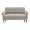 2-Sitzer-Sofa Custom Dunkelgrün - Taupe/Dunkelgrün, MODERN, Holz/Textil (150/85/92cm) - Mömax