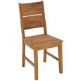 Stuhl in Eichefarben - Eichefarben, KONVENTIONELL, Holz (42/94/48cm) - ZANDIARA