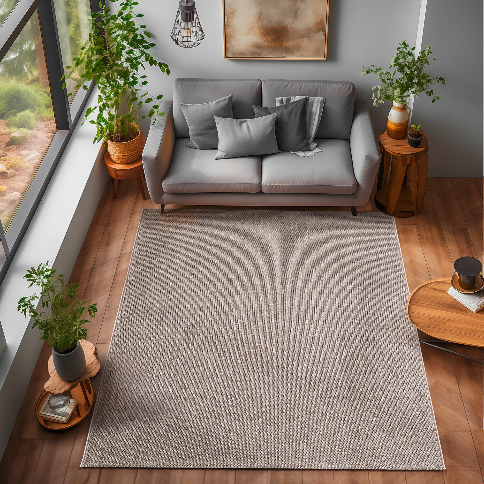 Webteppich Loom Braun ca. 140x200cm - Braun, Basics, Textil (140/200cm) - Novel