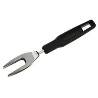 Furculiță pentru steak Statement - argintiu, metal (21cm) - Fackelmann