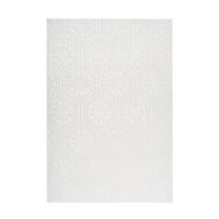 FLACHWEBETEPPICH MONROE 225 WEIß - Weiss, Konventionell, Textil (160/230cm)
