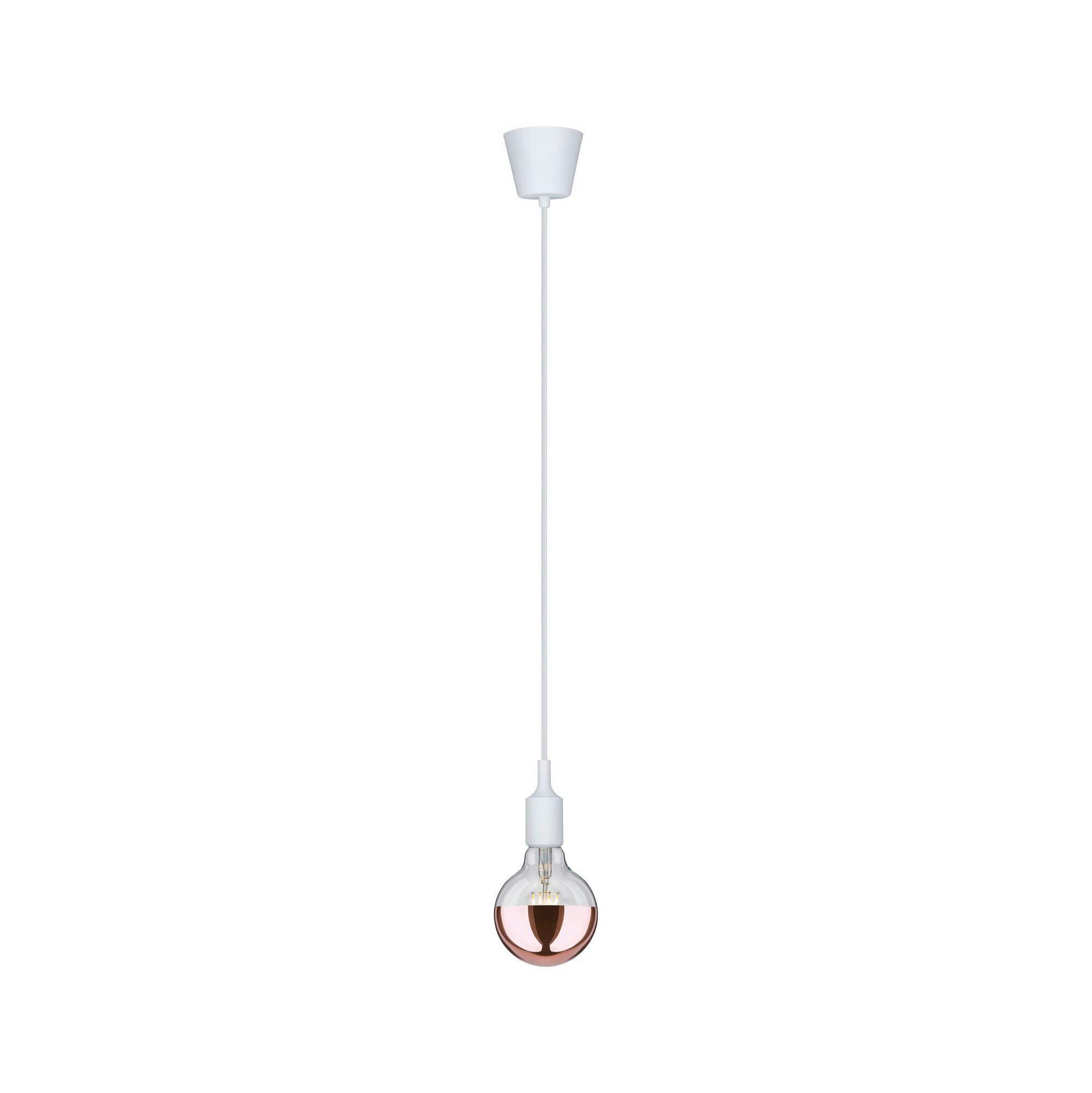 Hängeleuchte Ketil in Weiß max. 60 Watt - Weiß, Basics, Kunststoff (9,2/200,0cm) - Paulmann