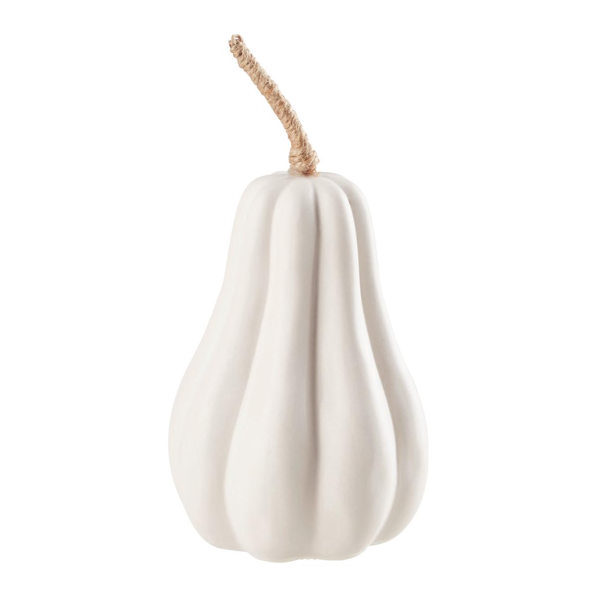 Dekorativna Tikva Aurora - bež, Konvencionalno, keramika (8,6/17,5cm) - Modern Living