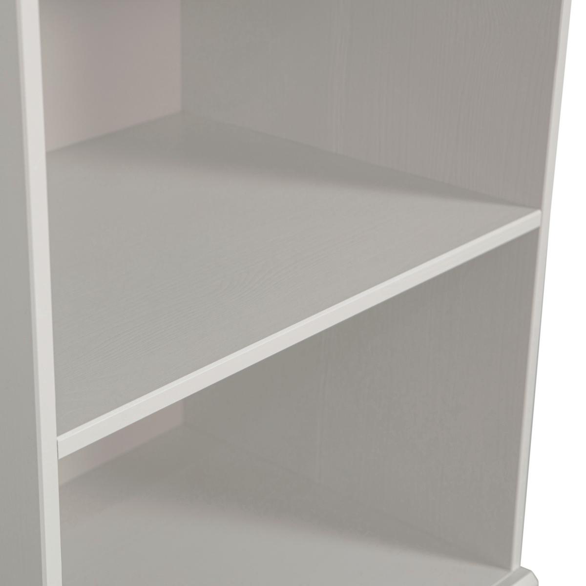 Mehrzweckschrank Bold Weiß - Weiß, Design, Holz (54/215/43cm) - Livetastic