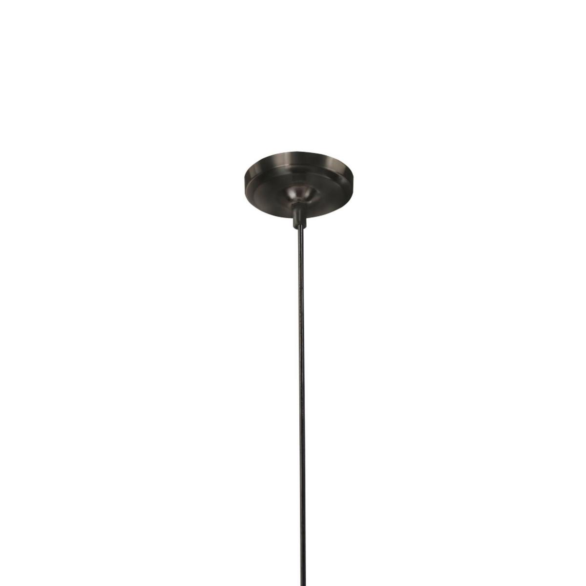 Függőlámpa Atom 6088 - fekete/fehér, Konventionell, üveg/fém (30/120cm)
