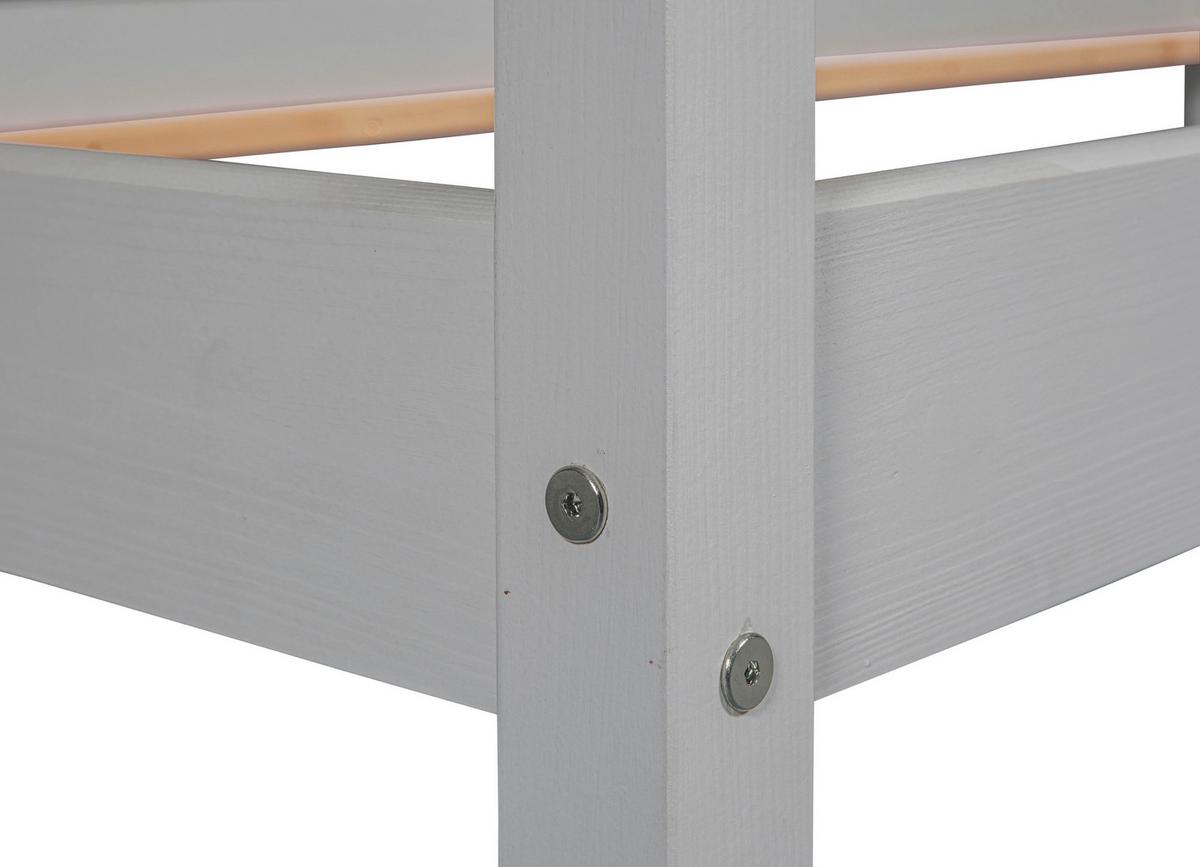 HAUSBETT SUN ROAD GRAU - Hellgrau, Modern, Holz (90/200cm) - MID.YOU