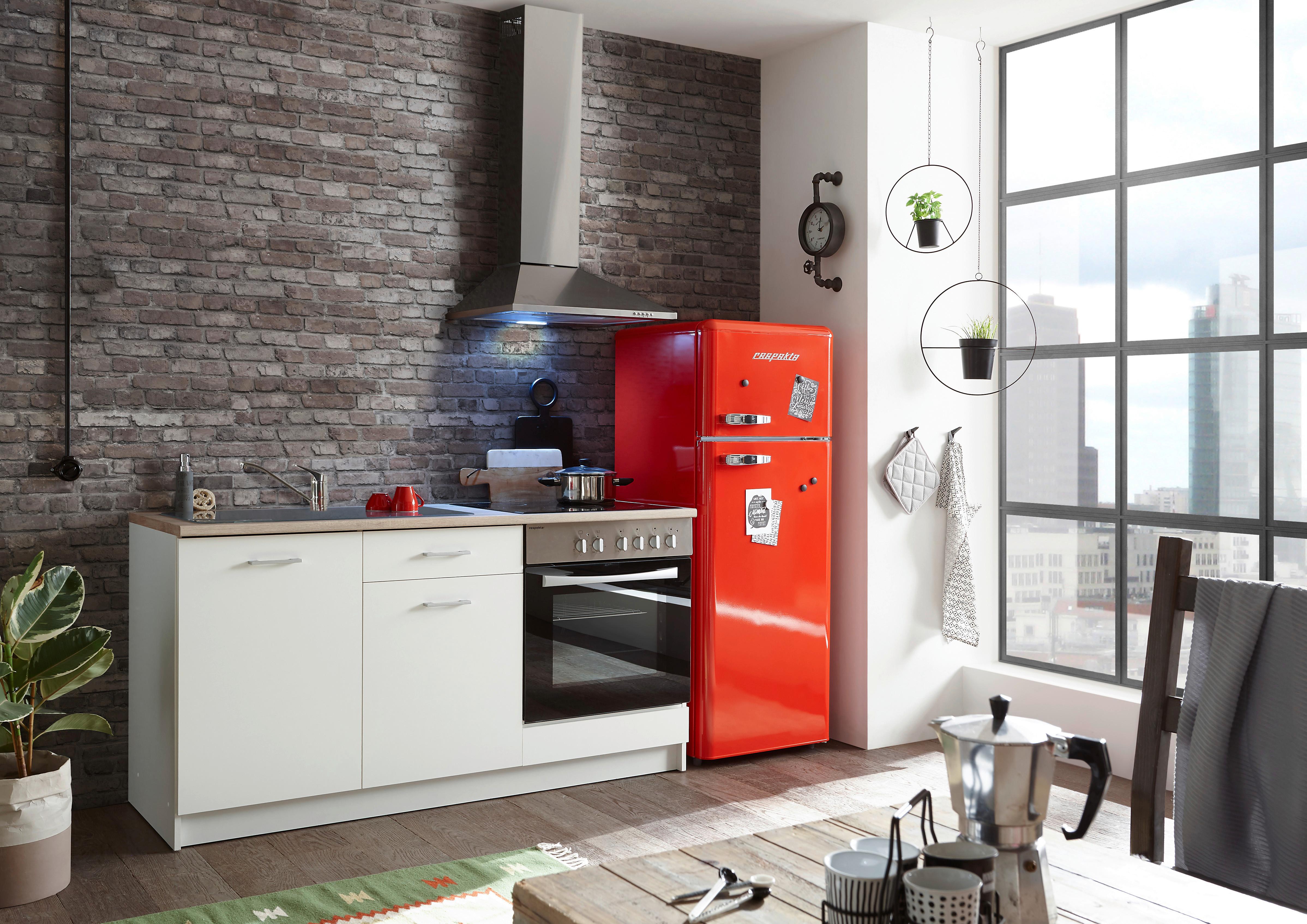 Mini Kuhinjski Blok Brez Aparatov Wow!, Mat Bela - Moderno (160/85/60cm) - Modern Living