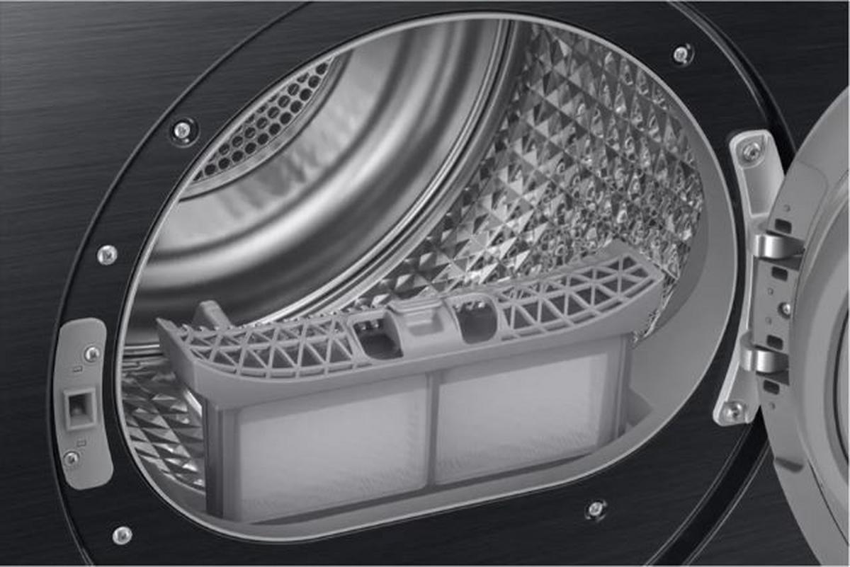 Trockner Dv90bb7445gbs5 - Modern, Metall (85/60/65cm) - Samsung