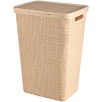 Szennyestartó Jute - bézs/krémszínű, műanyag (43/58,2/34cm) - Curver