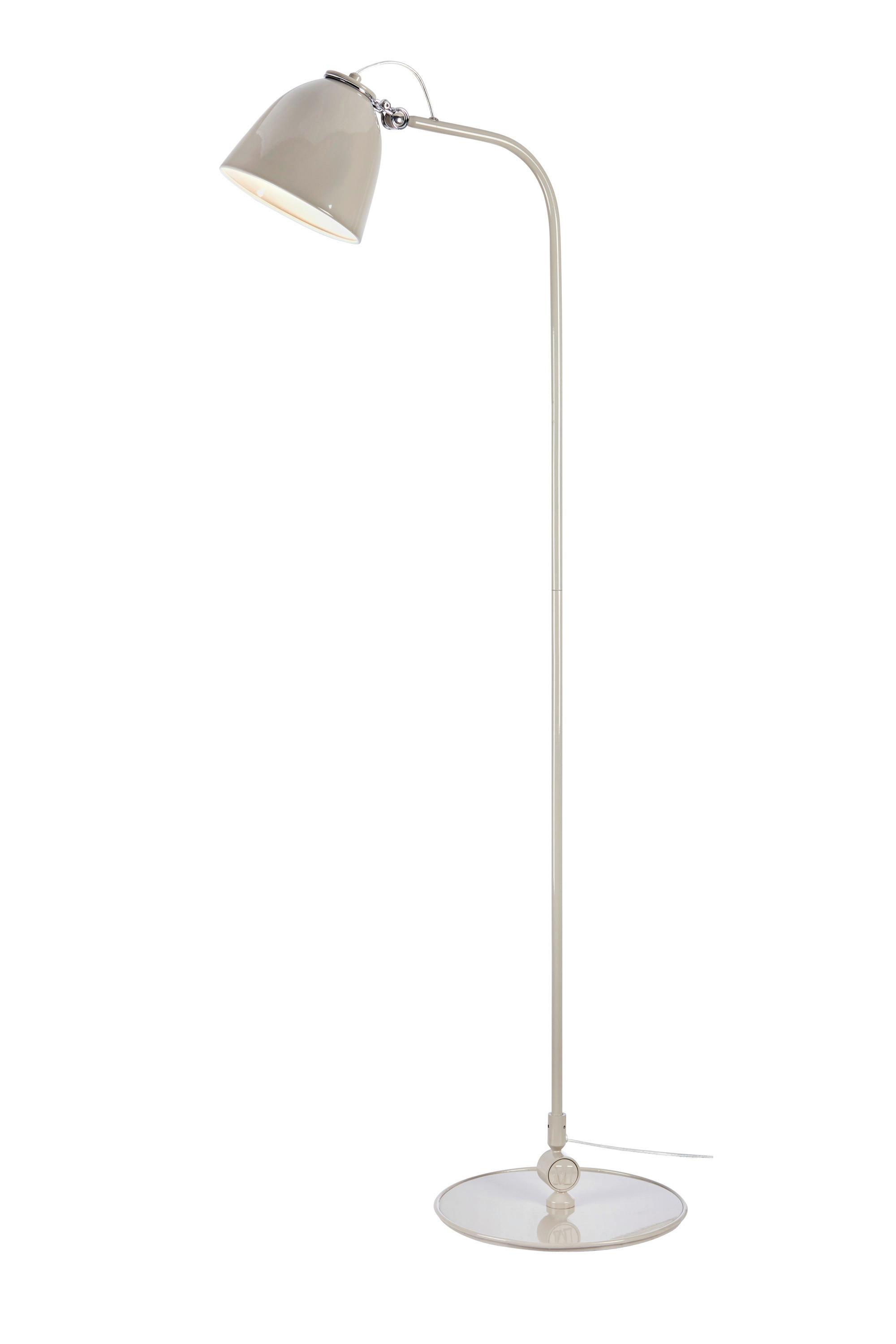 Stehleuchte Tilt Floor max. 60 Watt - Greige, Design, Metall (69/31/130cm) - Markslöjd
