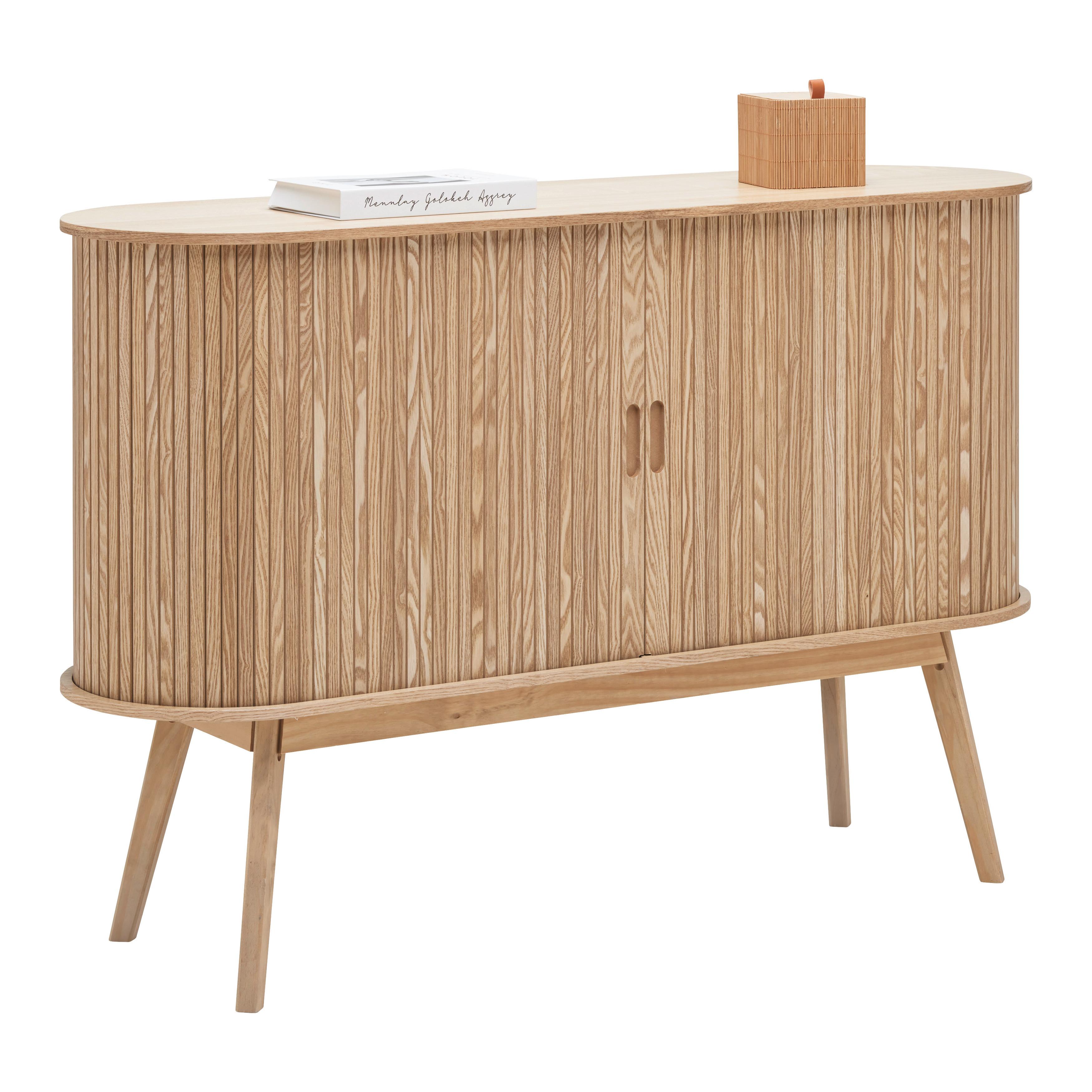 Kommode Skandy Naturfarben - Naturfarben, MODERN, Holz/Holzwerkstoff (120/80/35cm) - Premium Living
