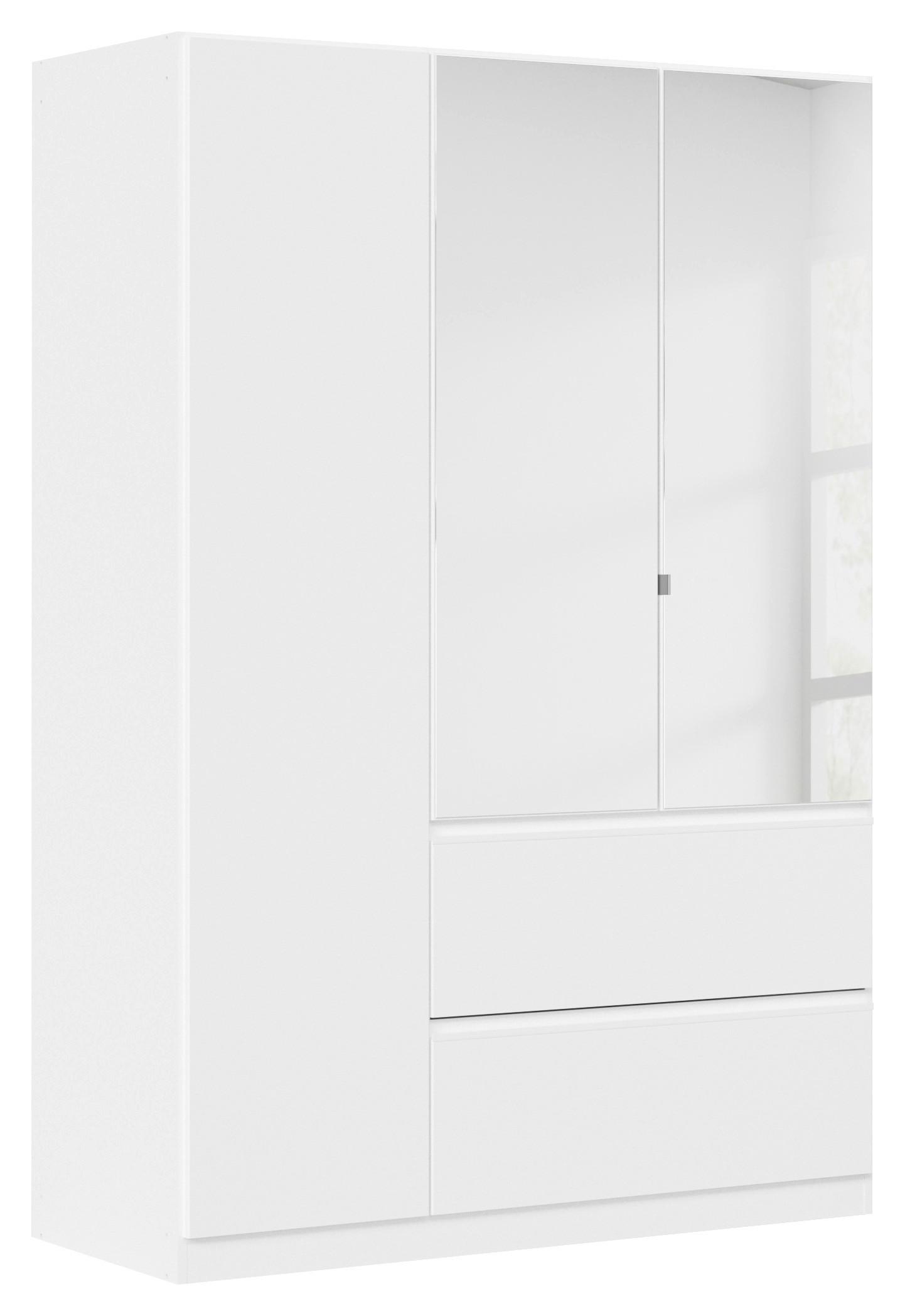 Omara S Klasičnimi Vrati Costa, Bela - bela, Moderno, leseni material (136/197/54cm) - Rauch Möbel
