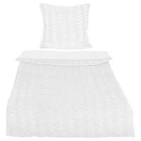 Ágyneműhuzat-garnitúra Rabbit Brushed - fehér, műanyag (140/200cm) - Modern Living