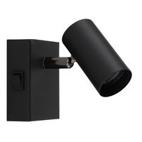 Led Reflektor Este - crni krom/crna, Design, metal (11/9/7cm) - Globo