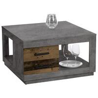 STOLIK KAWOWY FULDA   -TIME- - antracytowy/czarny, Design, materiał drewnopochodny (80/80/45,6cm) - Ti'me