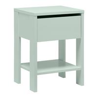 MĂSUțĂ DE NOAPTE NIZZA - verde gri, Romantik / Landhaus, lemn (42/57,5/36cm) - Zandiara