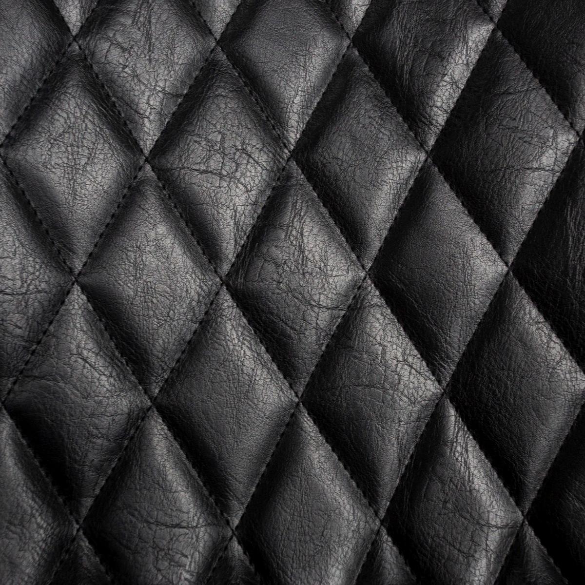 Barhocker-Set Bowie 2er-Set ca. 50x102 cm Schwarz - Schwarz, KONVENTIONELL, Textil/Metall (50/102/55cm) - MID.YOU