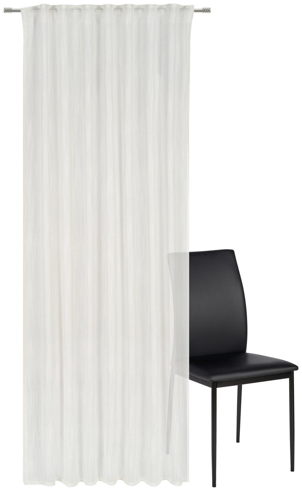 ZASŁONA GOTOWA COSTA - kremowy, Trend, tkanina (140/260cm) - Dieter Knoll