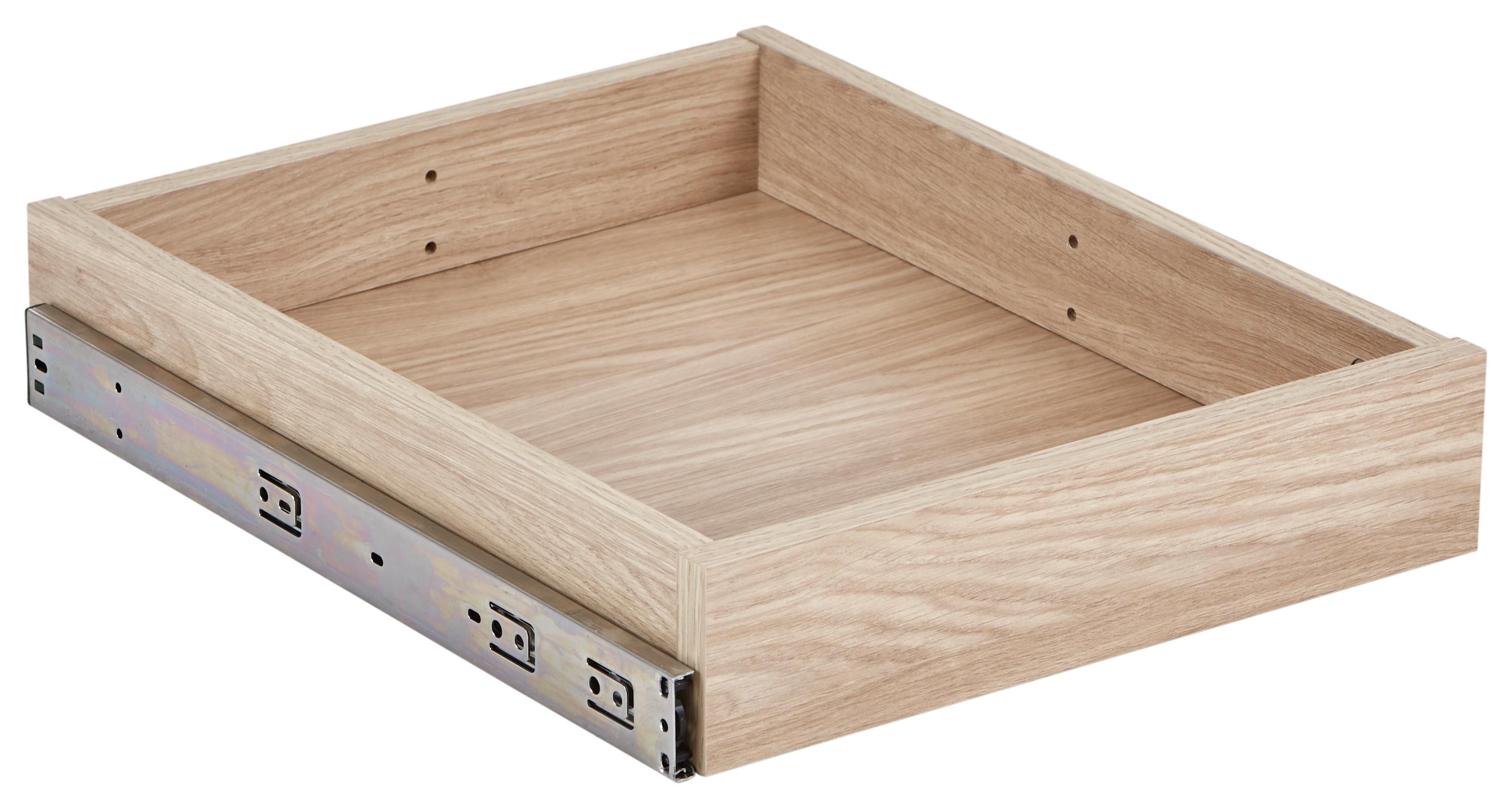 Schublade Unit in Eichefarben - Eichefarben, Modern, Holzwerkstoff (42,4/8/53cm) - Based