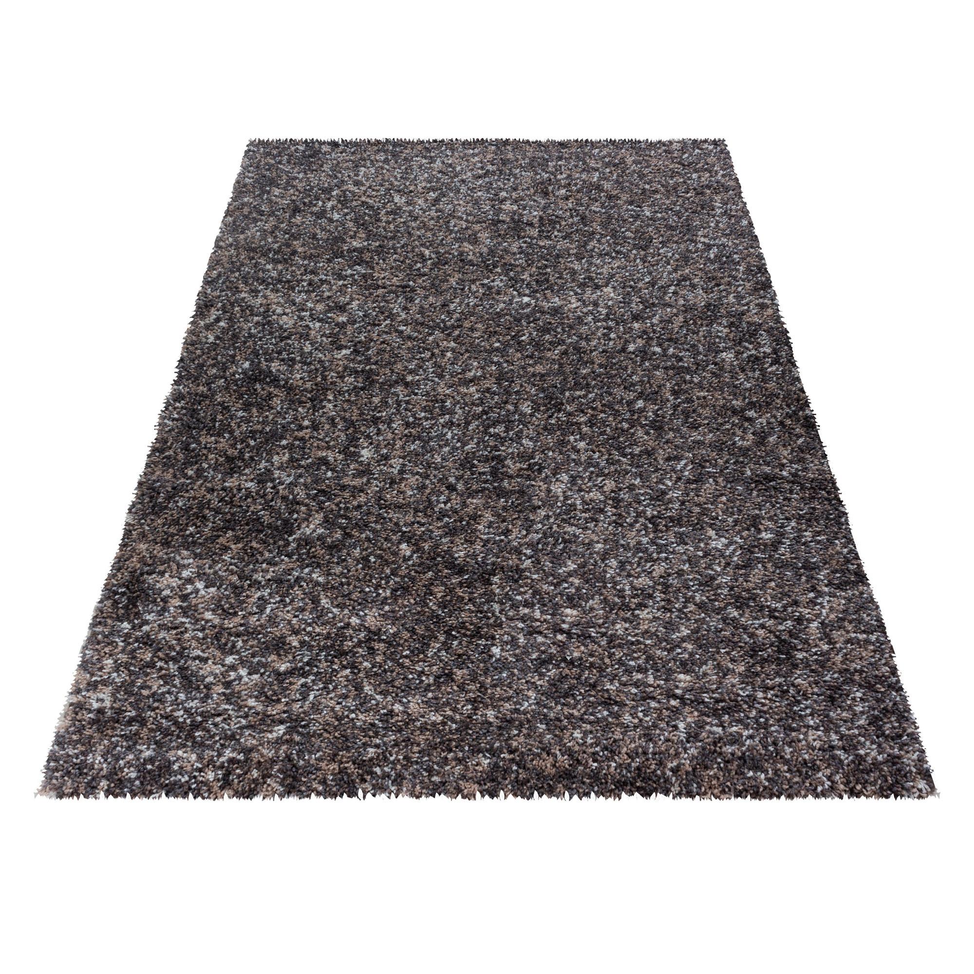 Shaggy Enjoy Taupe ca. 80x250cm - Taupe, KONVENTIONELL, Textil (80/250cm)