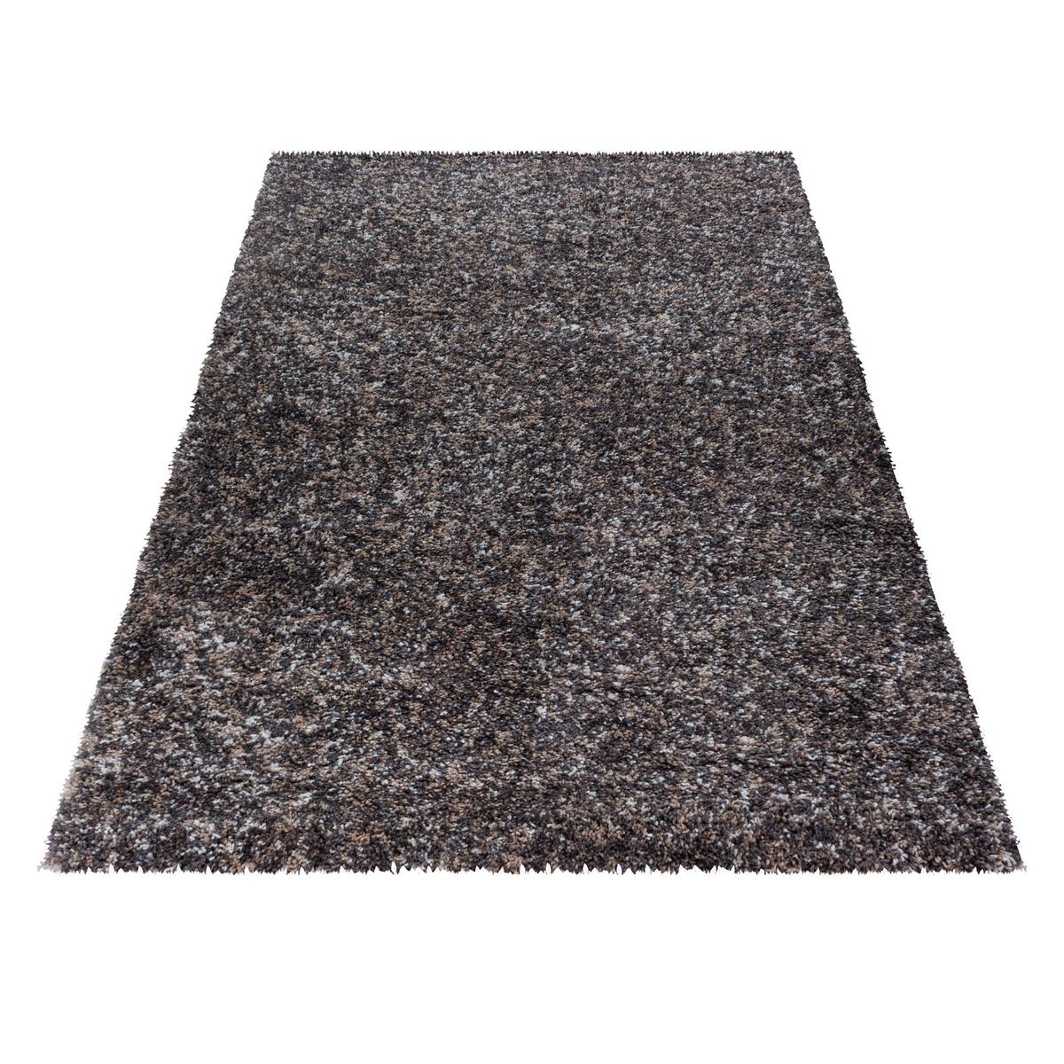 Hochflorteppich Enjoy Taupe ca. 120x170cm - Taupe, KONVENTIONELL, Textil (120/170cm) - Novel