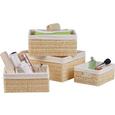 Košara Sally - S - bela, papir/tekstil (24/20/10cm) - Mömax modern living Košara Sally - S - bela, papir/tekstil (24/20/10cm) - Mömax modern living