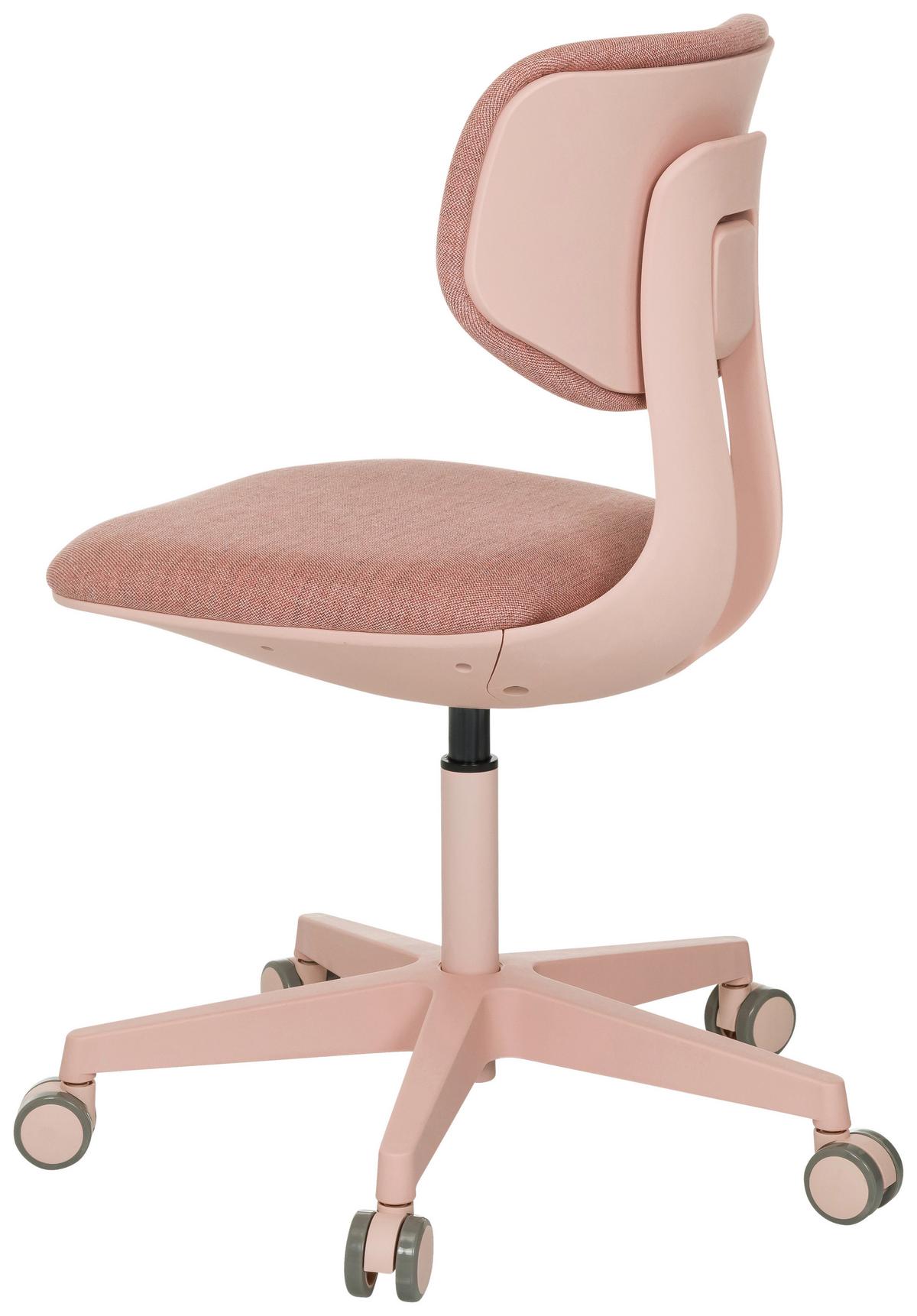 Otroški Vrtljivi Stol Kid Colore, Roza - roza, Moderno, umetna masa/tekstil (51/72- 87/51cm) - MID.YOU