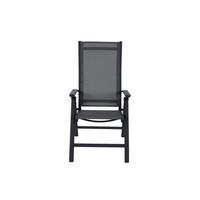 Gartenklappsessel Tauro Anthrazit - Anthrazit, Basics, Kunststoff/Metall (60/110/66cm) - Siena Garden