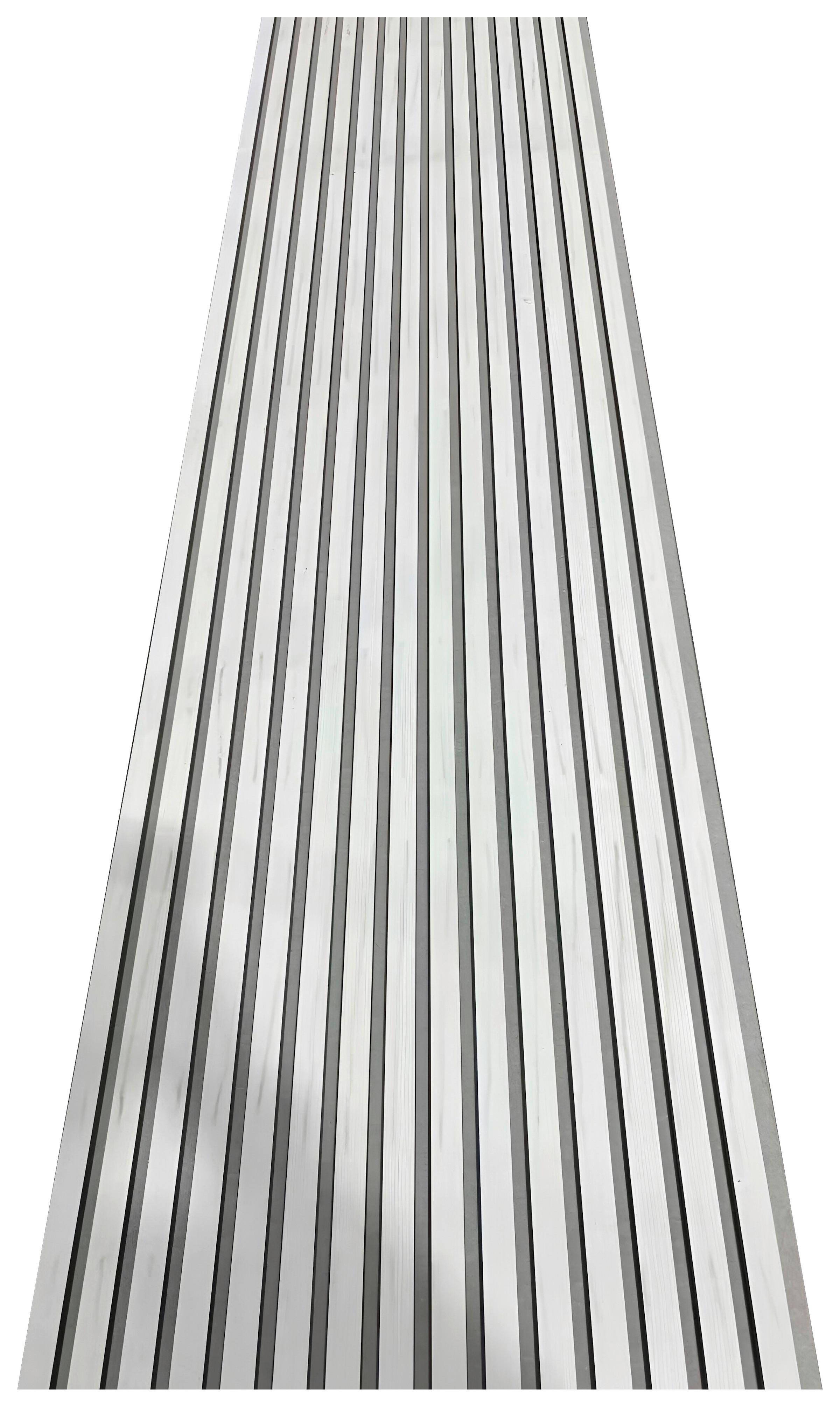 Akusztikus Fali Panel Echo - fehér, Modern, műanyag/faalapú anyag (1,44qm)