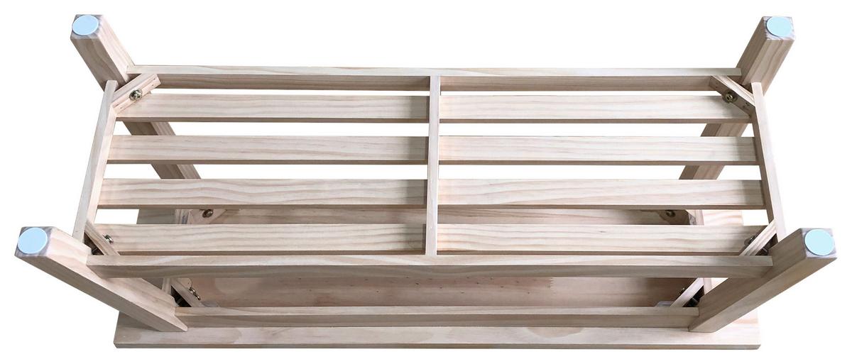 Mehrzweckbank Fidus I Naturfarben - Naturfarben, KONVENTIONELL, Holz (90/38/26cm) - Mömax