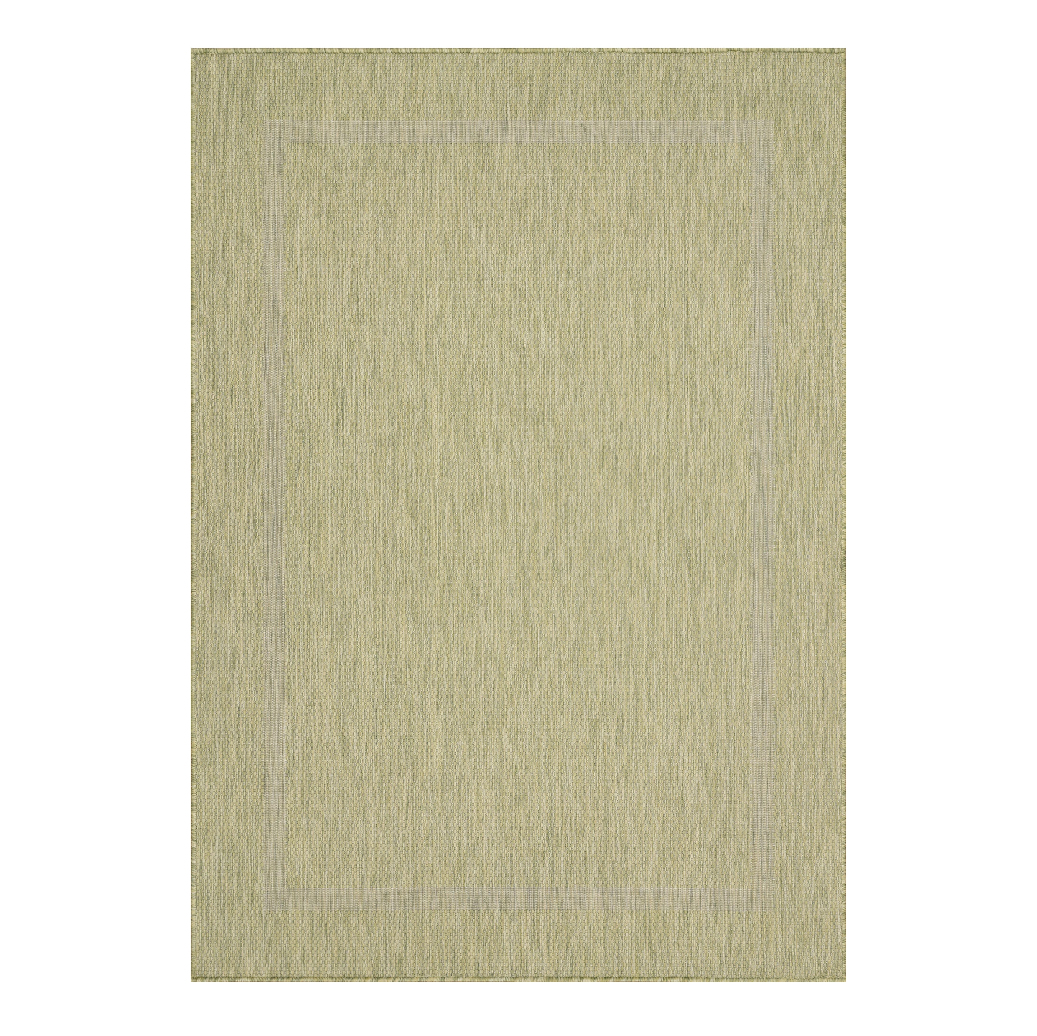 Ravno Tkana Preproga Relax, Zelena, 60x100cm - zelena, Basics, tekstil (60/100cm) - Novel
