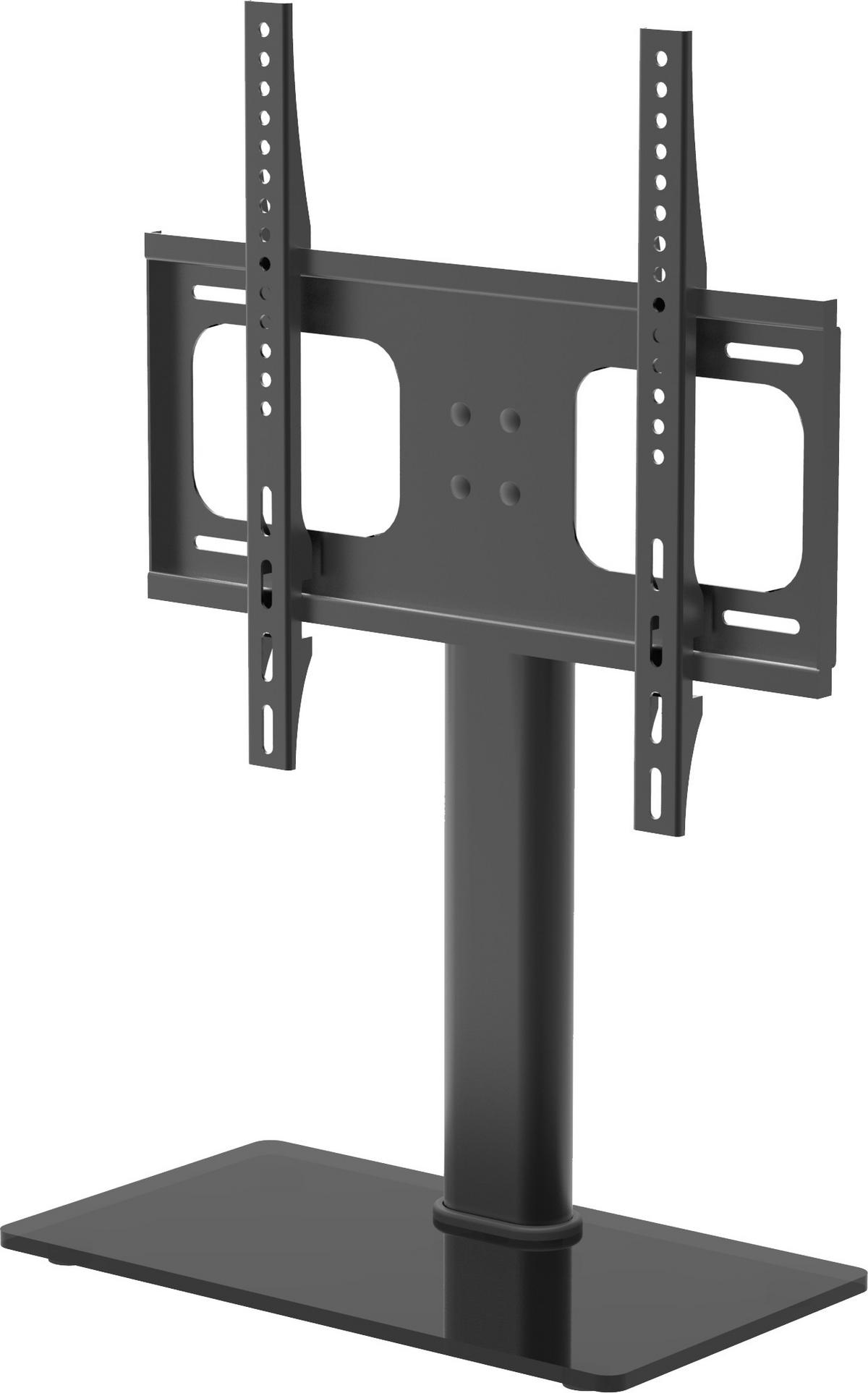 Stojalo Za Tv B-tts 400, Črna - črna, Basics, kovina/steklo (46/67,4/24cm) - MID.YOU