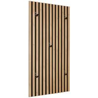 Panou cuier ALVOR - culoare lemn stejar, Trend, material pe bază de lemn (52,7/100/8,3cm) - Modern Living