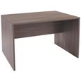 Íróasztal Profi - sötétbarna, modern, faanyagok (120/76/80cm) - OMBRA