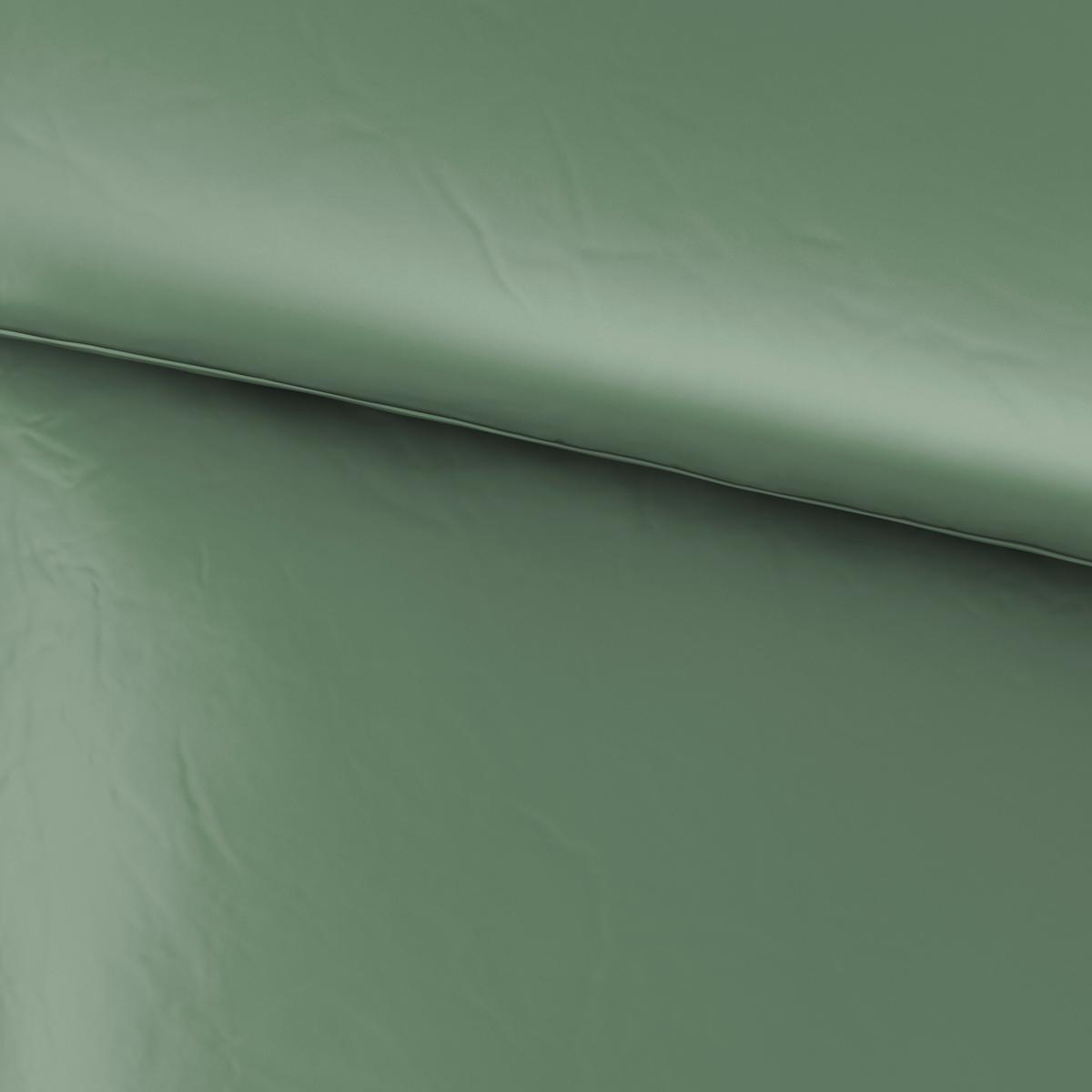 Bettwäsche Bio-Sophia Uni Salbeigrün ca. 140x200cm - Salbeigrün, Natur, Textil (140/200cm) - ecoTree