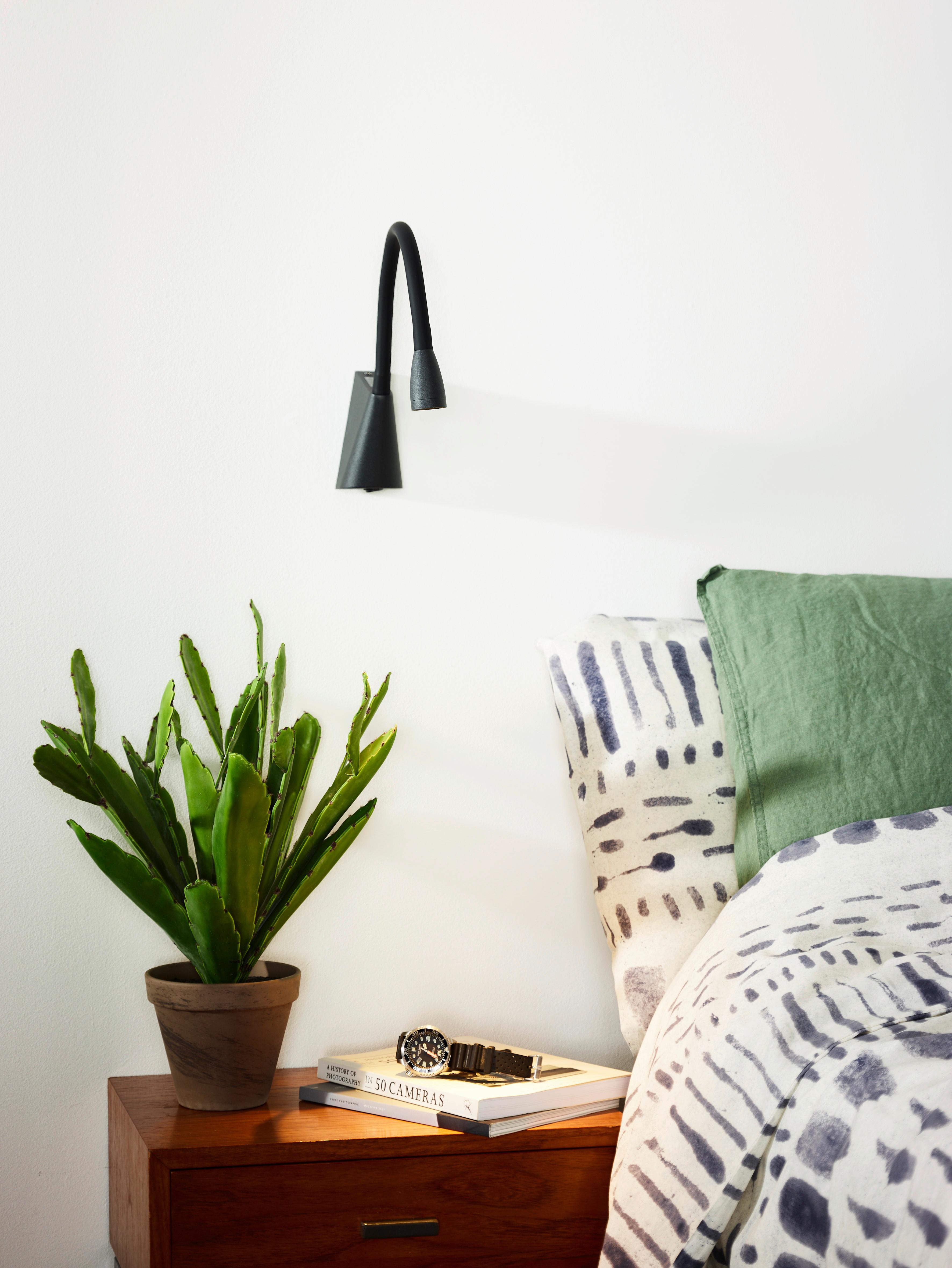 LAMPA DO CZYTANIA 18294/03/30 GALEN-LED - czarny, Konventionell (10/35/24cm) - Lucide