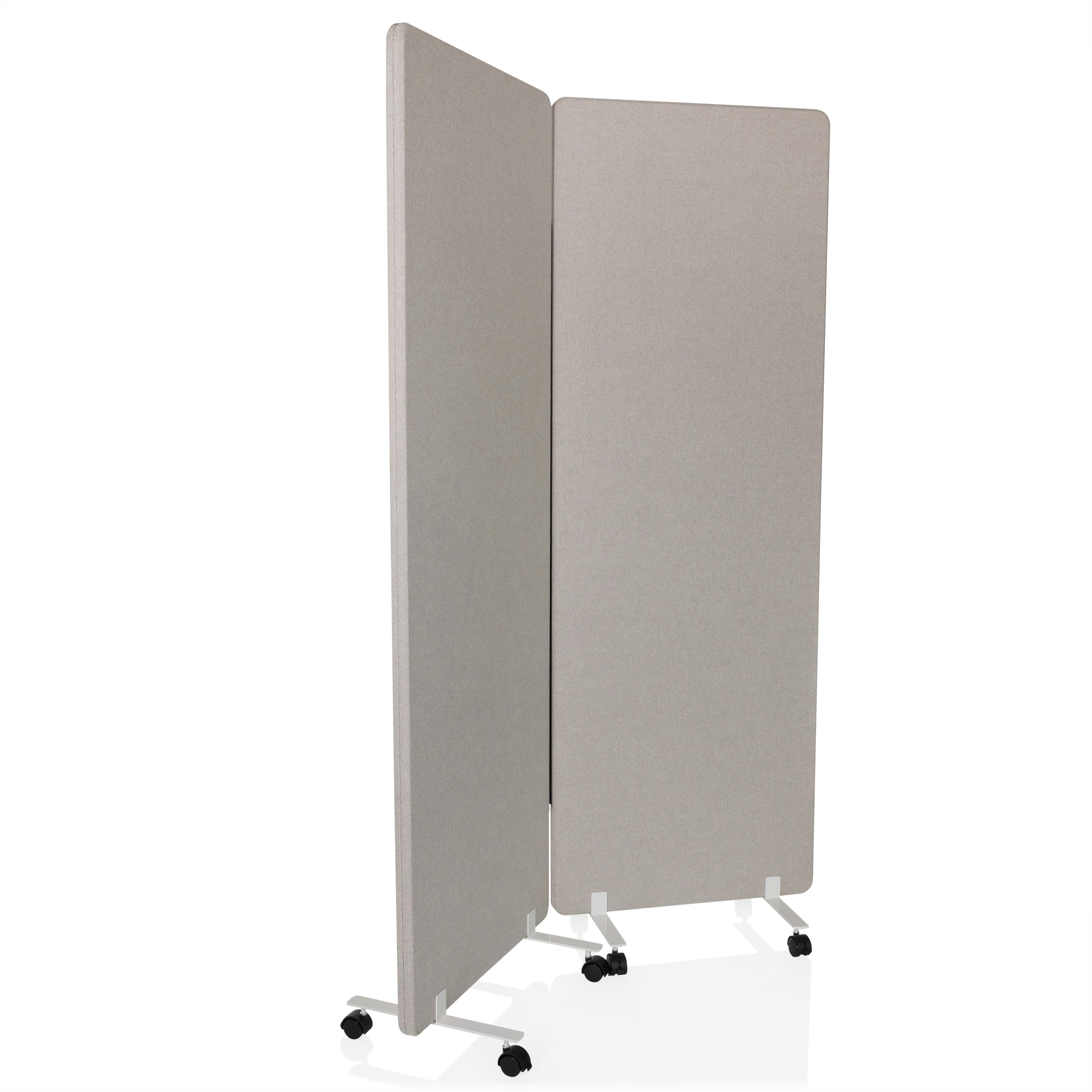 Pregradna Stena Flexmiut 1, Siva, 2-Delna - siva, Basics, tekstil (60/177/35cm) - MID.YOU