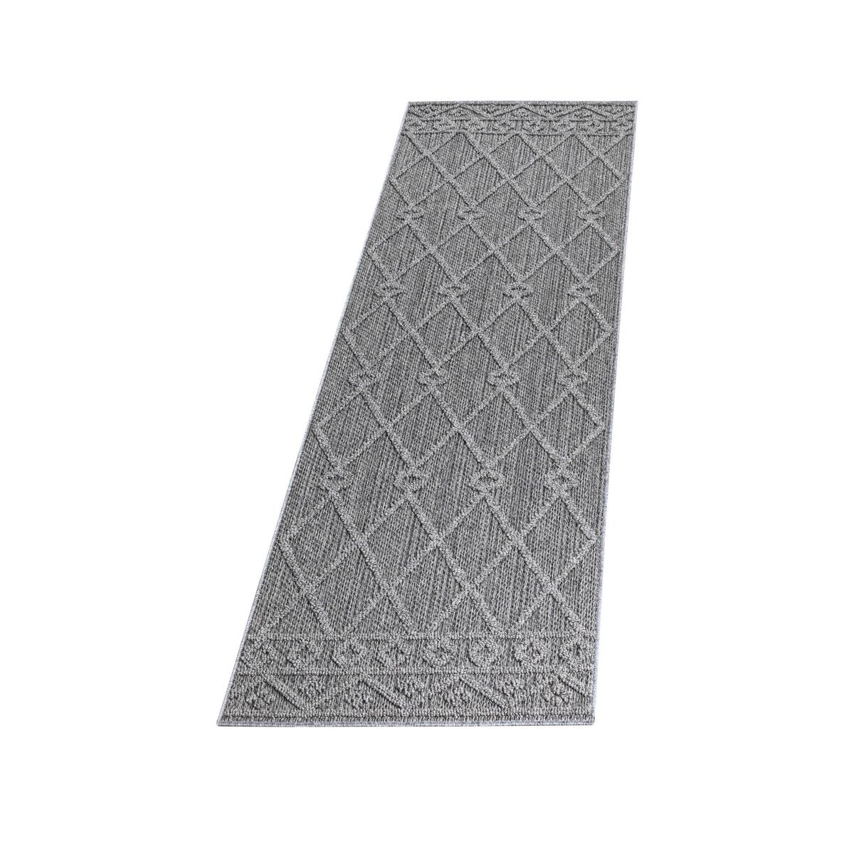 Tekač Patara, Siva, 80x250cm - siva, Design, tekstil (80/250cm) - Novel