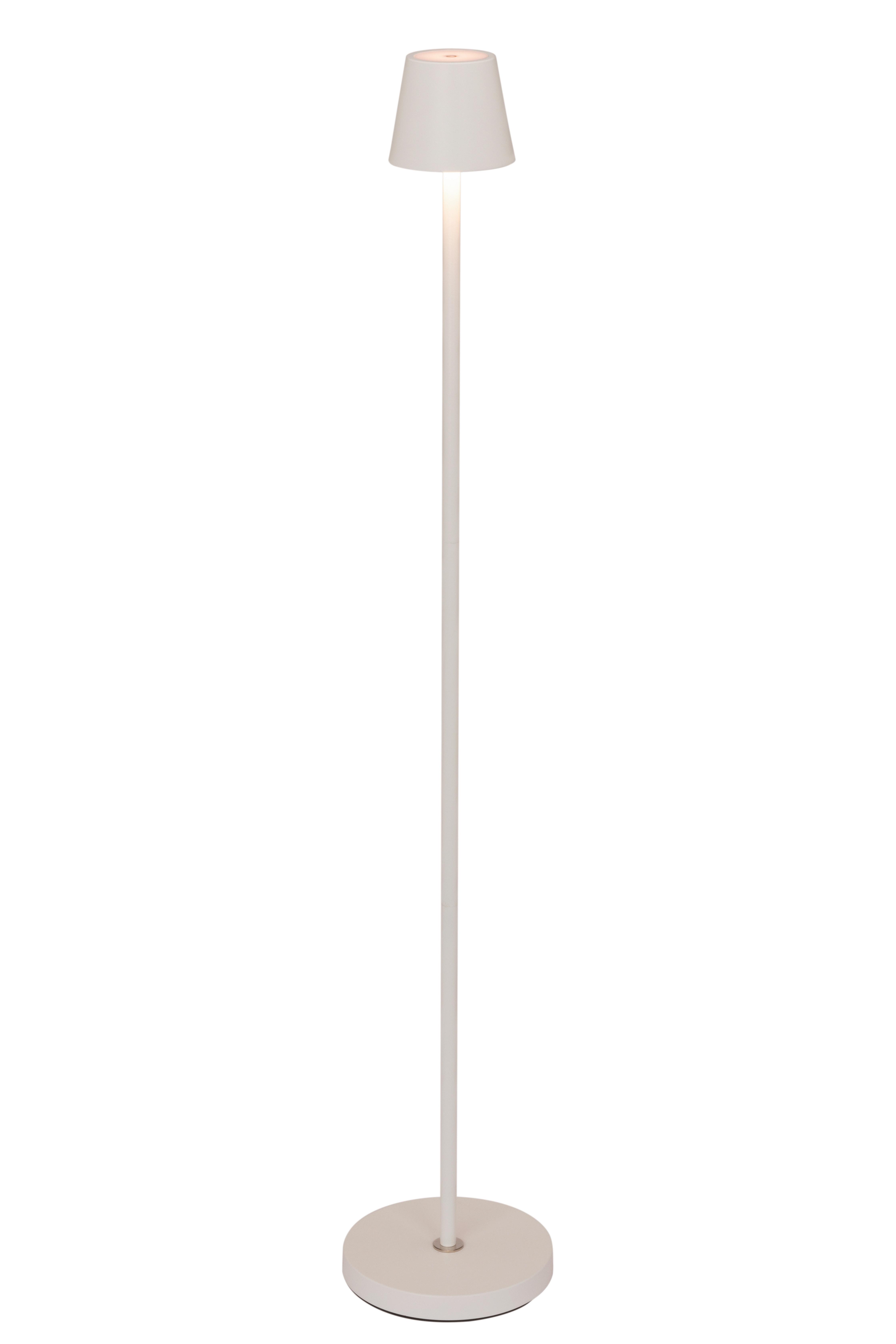 AKUMULATOROWA LAMPA STOJĄCA SEATTLE *SBN* - biały, Konventionell, metal (20/117cm) - Novel