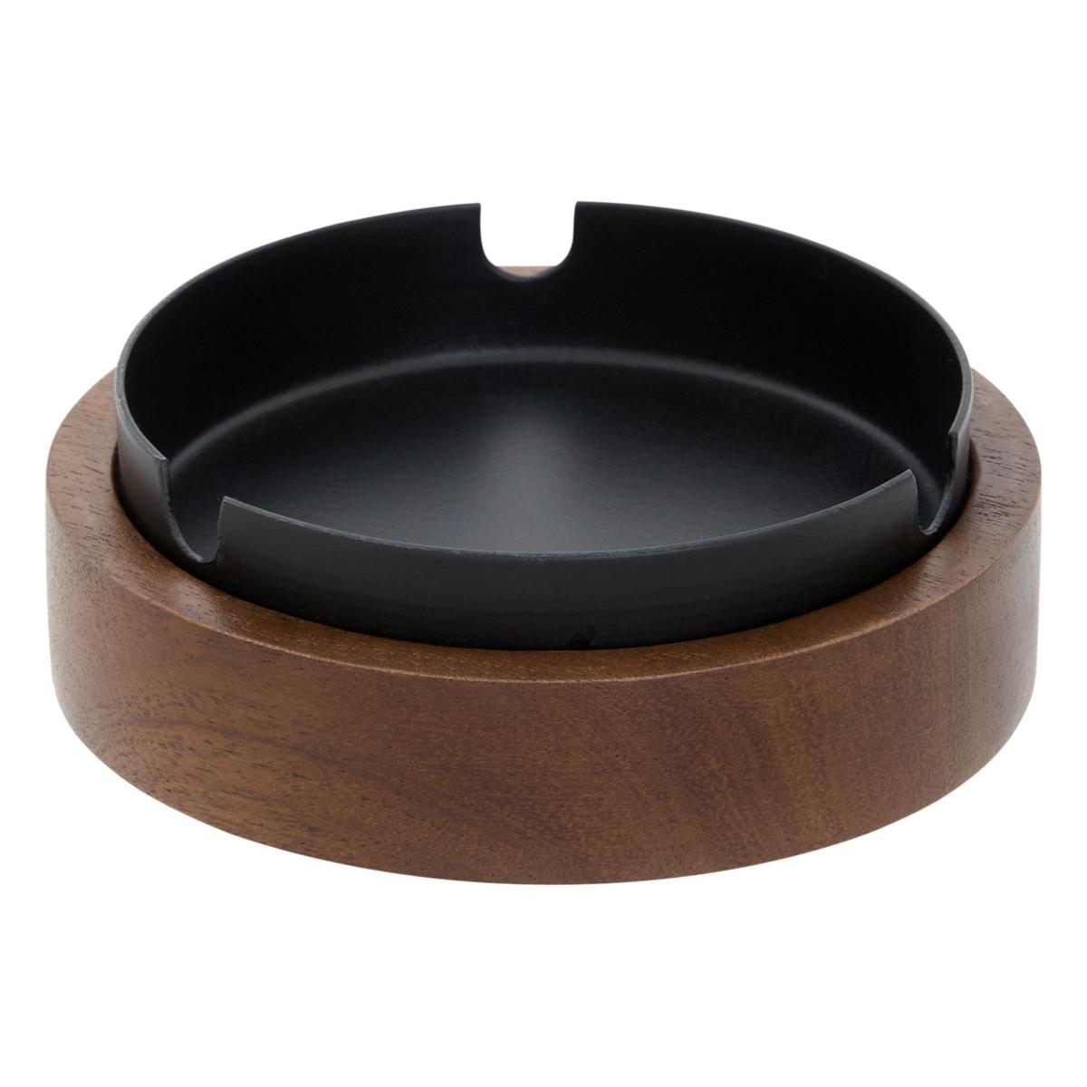 Scrumieră Nyero - maro, Basics, lemn (10,5/4,8cm)